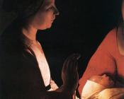 乔治德拉图尔 - The New born detail